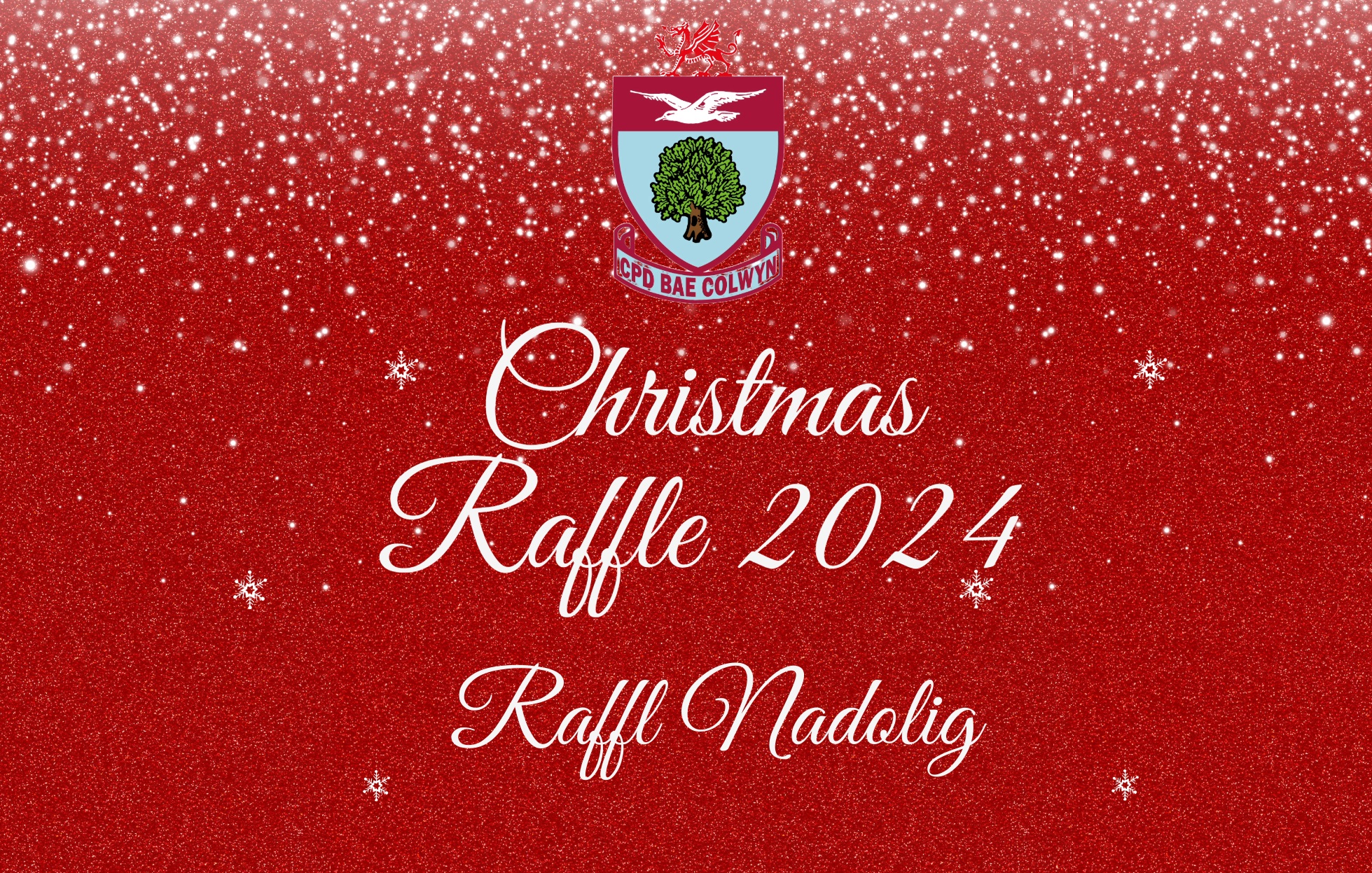 Supporters Club Raffle Supporters Club Christmas Raffle - Colwyn Bay FC / CPD Bae Colwyn
