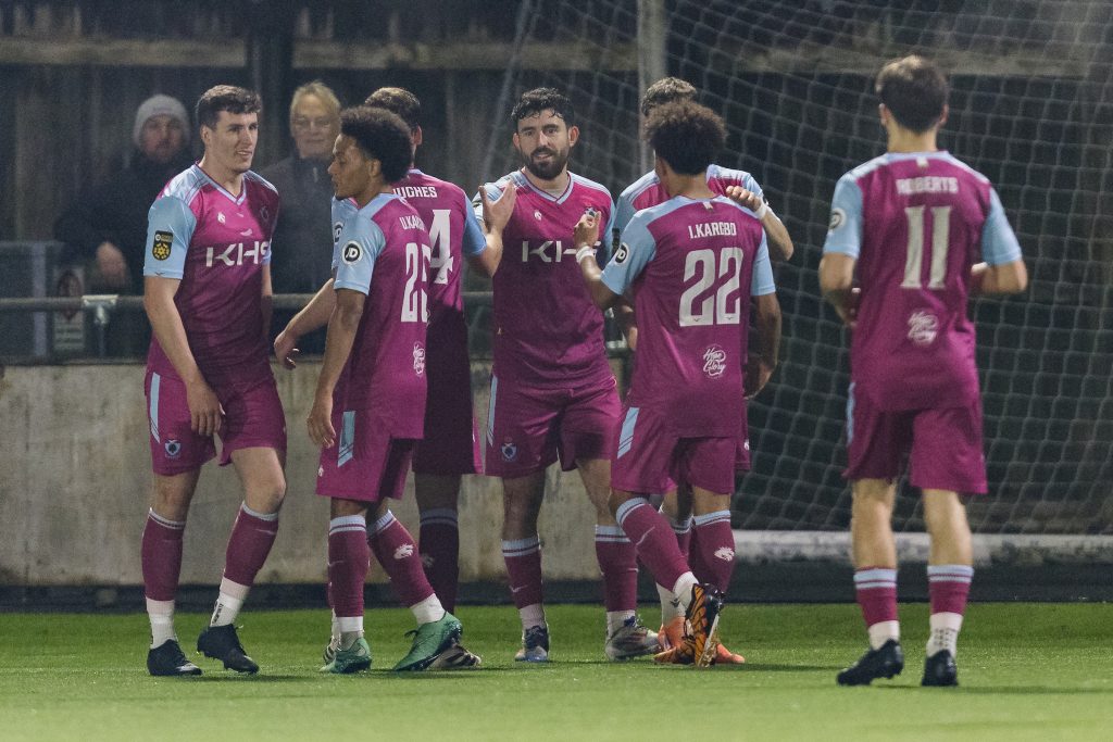 Seagulls reach last 16 of JD Welsh Cup 2 2025 11 22 Carmarthen Town V Colwyn Bay 54