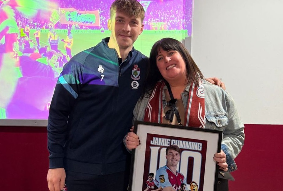 Jamie reaches a Century for the Bay 2 Jamie 100A